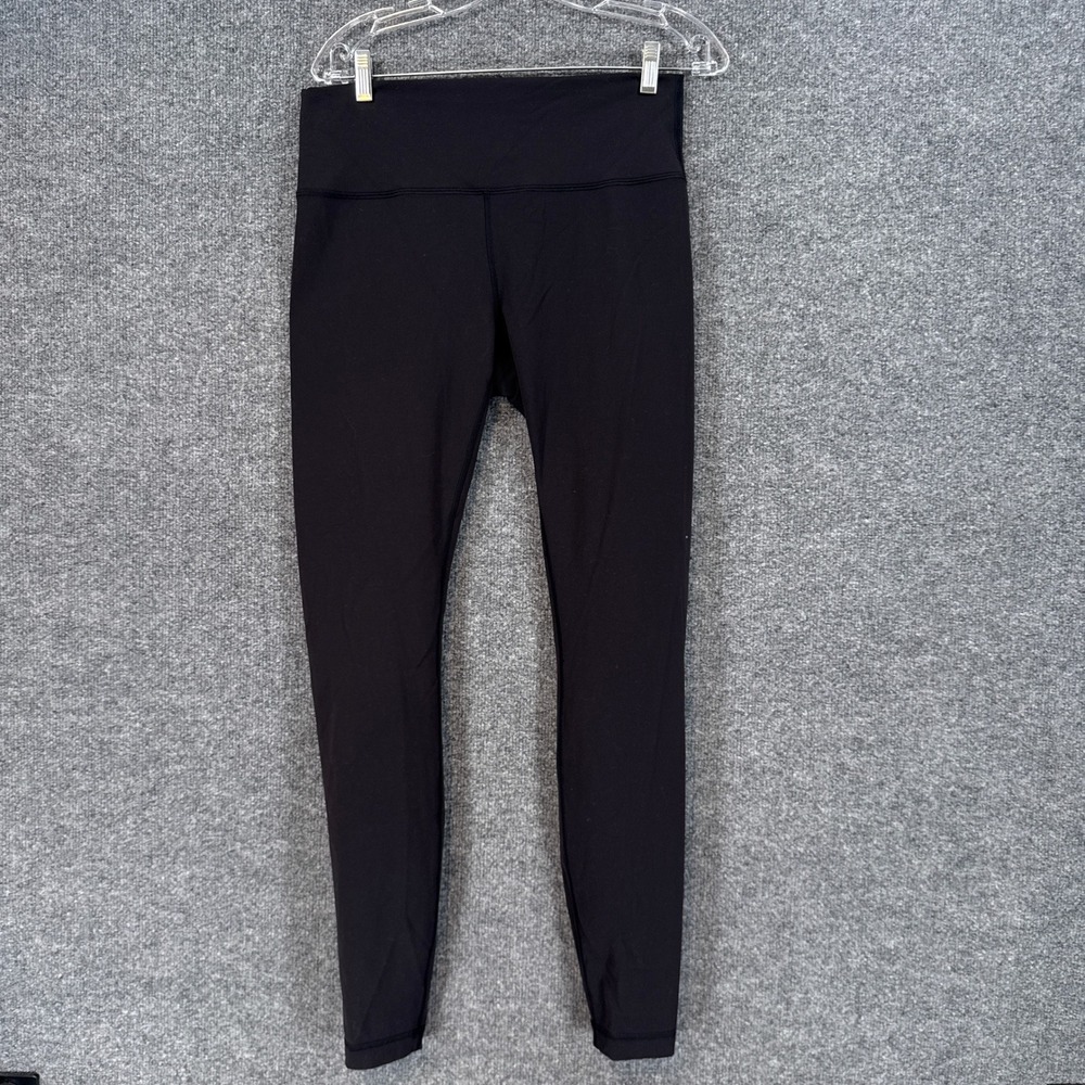 Lululemon Leggings Women 12 Black High Rise Align Full Length Yoga Athletic Pant